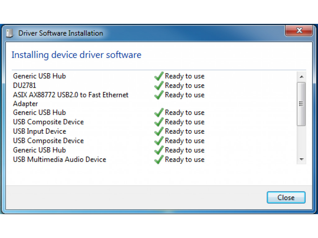 Driver installation (with client software) - 4/4