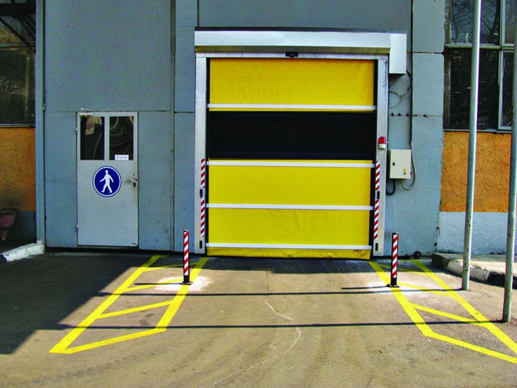 Rolling-Up Speed Doors With Sectorized Canvas And Aluminum Profiles - 2/6