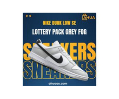 Limited Edition Nike Dunk Low SE Lottery Pack in Grey Fog Now at Ahua