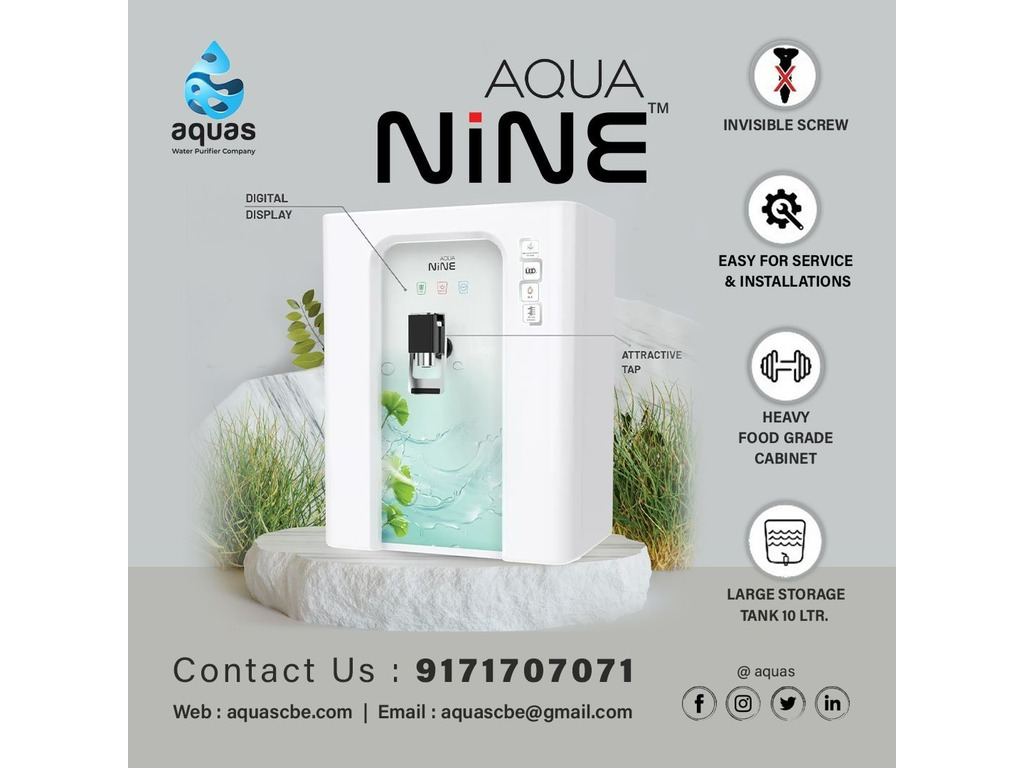 Water purifier service in Coimbatore - Aquascbe.com - 1/1