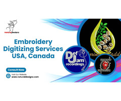 Discover the Best Embroidery Digitizing Service in the USA with Natural Designz