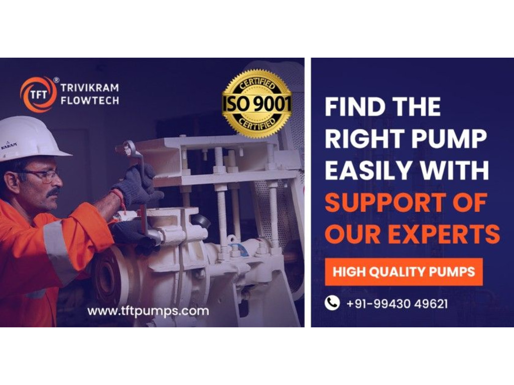 Industrial Pump Manufacturers in India - TFTpumps.com - 1/1