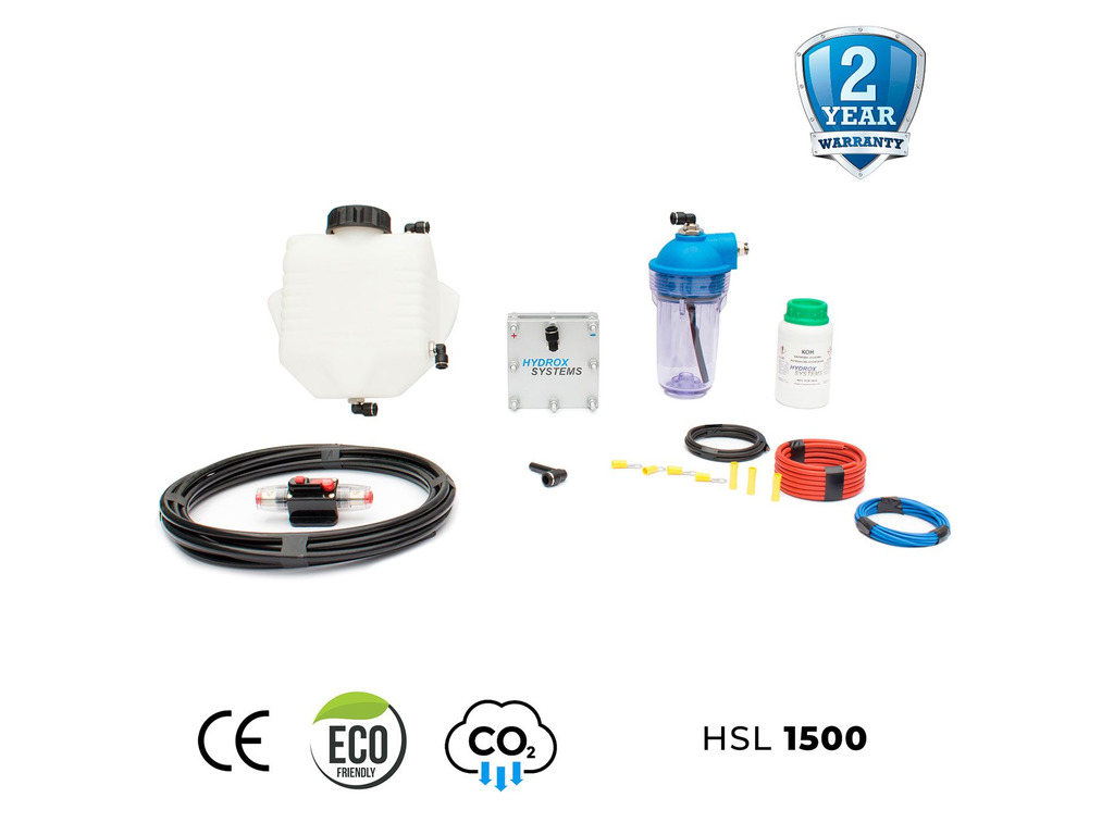 Hydrogen fuel saving system HHO kit HSL 1500cc - 1/5