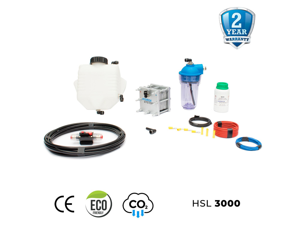 Hydrogen fuel saving system HHO kit HSL 3000cc - 1/5