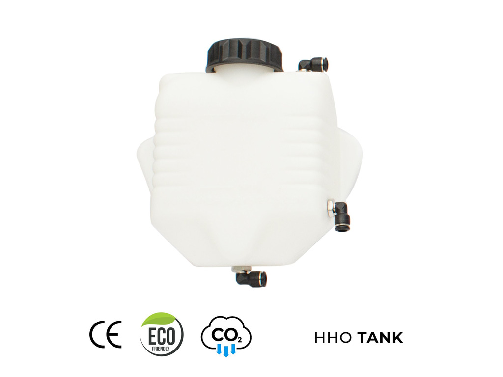HHO Tank 1.4 liters with Push In fittings - 1/1